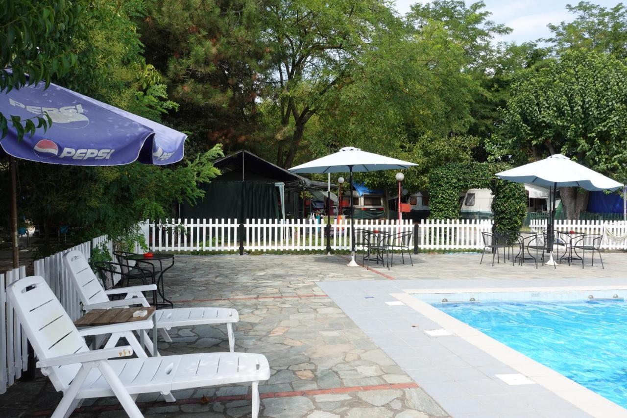 Camping Mitikas And Bungalows Plaka Exterior foto